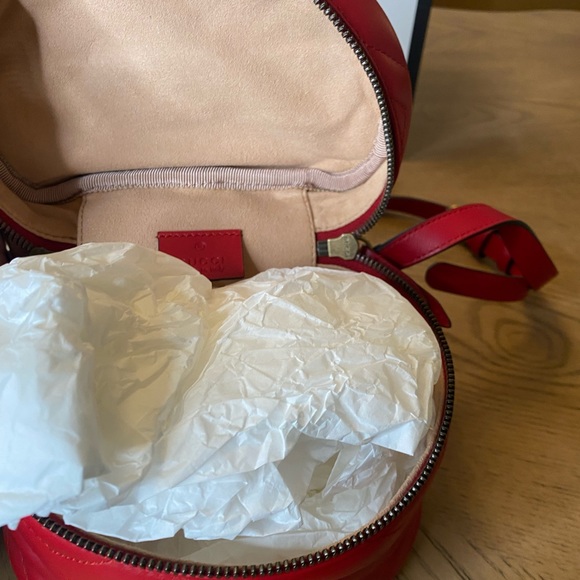 ❤️ Authentic Gucci GG Marmont Matelasse Mini Backpack, Brand New - Picture 7 of 14